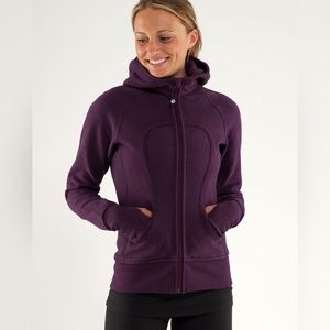 Lululemon Womens Full Sleeve Zippered Hoodie sz:6 Purple